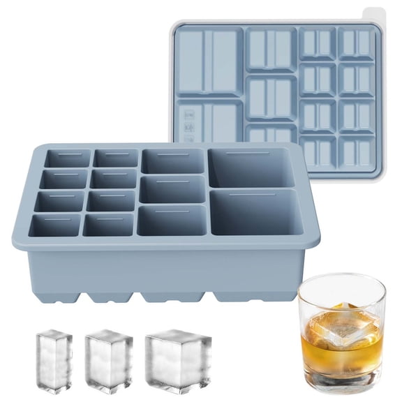 SNGMN Ice Refrigerator Ice Block Molds for Convenient Household Ice Making