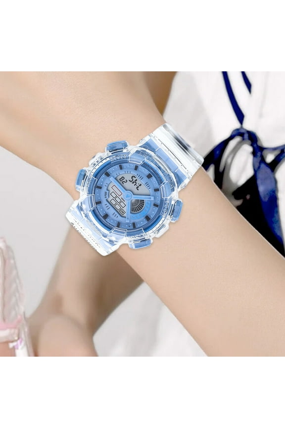 Luminous Waterproof Watch, Student Dial Electronic Watch, Multifunctional Watch