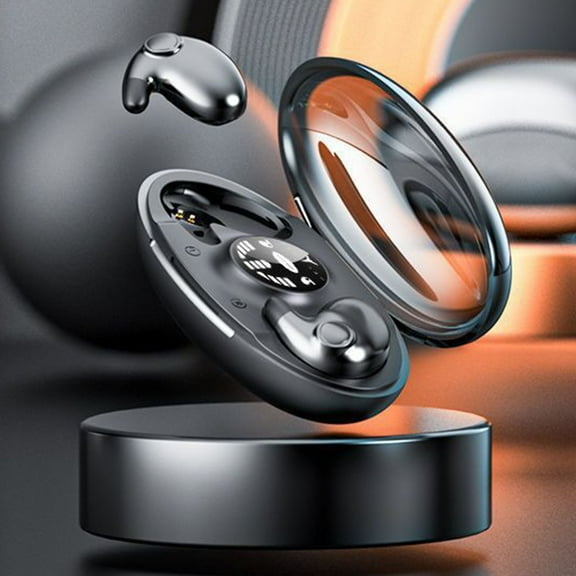 SNGMN MD538 Wireless Bluetooth 5.3 In-Ear Stereo Headset with 24H Talk Time and Digital Display for Sleep Running Calls
