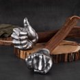 thumbnail image 1 of SNGMN Multi Purpose Hammer Tool, Stainless Steel Head with Ergonomic Wood Handle for Home Improvement, Camping and Outdoor Survival, 1 of 4