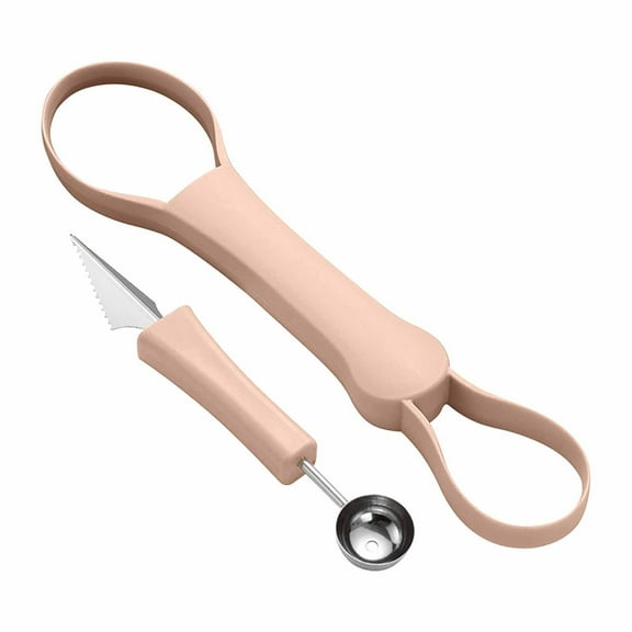 SNGMN Multifunctional Fruit Ball Scoop | Double-Sided Melon Baller | Easy Carving Tool for Parties and Desserts