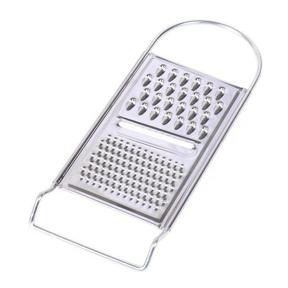 SNGMN Multifunctional Stainless Steel Vegetable Grater - Portable Kitchen Tool for Shredding & Slicing Potatoes, Cucumbers, Carrots, and More - Chef's Essential Kitchen Gadget 8.66"x 3.34"
