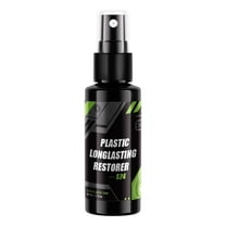 SNGMN Plastic Restorer For Cars - 50ml Interior Dashboard & Trim Restoration Kit with Crystal Coating, UV Protection for Faded & Aging Plastic Surfaces