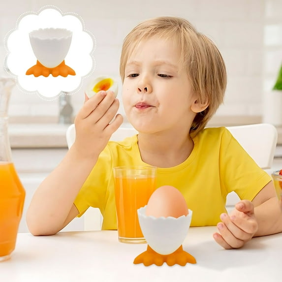 SNGMN Plastic Tray Table Cup with Cute Chick Design for Breakfast