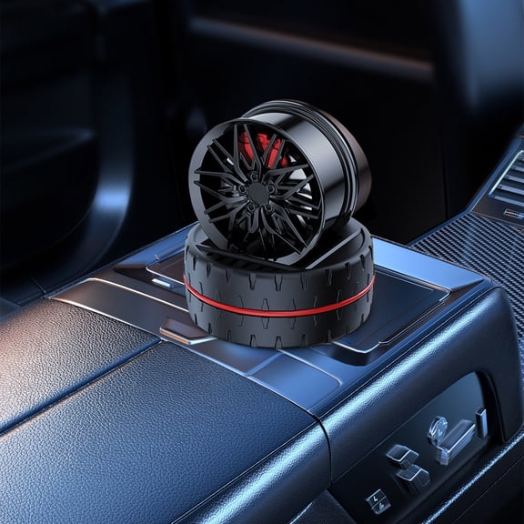 SNGMN Solar Powered Rotary Car Aromatherapy Diffuser, Automatic Air Freshener for Car Office Home, Upgraded Decorative Scent Dispenser