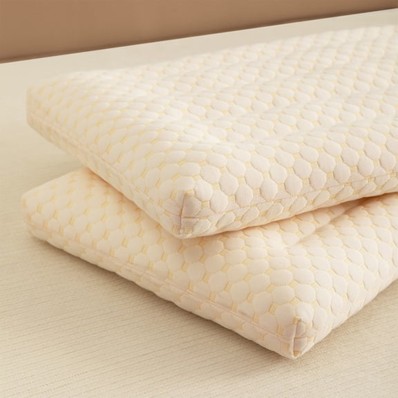 SNGMN Soy Fiber Pillow Low Pillow to Defend the Cervical Spine and Help Sleep Household Soft Comfortable Pillow