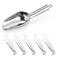 thumbnail image 1 of SNGMN Stainless Steel Ice Bucket with Metal Ice Spoon - Heavy Duty Ice Scoop for Kitchen, Bar, Parties, Weddings - Includes 5 Ice Clips - Easy to Clean and Rust Resistant, 1 of 1