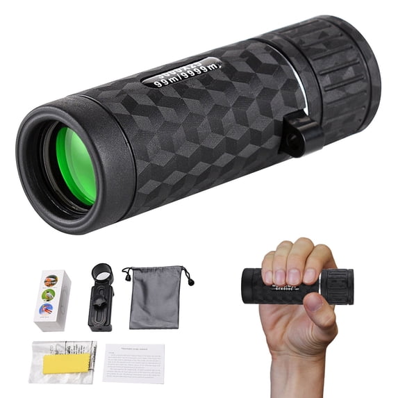 SNGMN Telescope for Mobile Phone Photography, High Magnification HD Low Light Night Vision, Portable Mini Monocular with Tripod