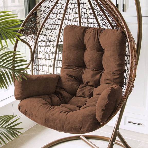 SNGMN Thickened and Enlarged Swing Cushion, Removable Washable Slipcover with Non-Slip Binding, Multipurpose Hanging Chair and Sofa Seat Pad for Indoor Outdoor Use