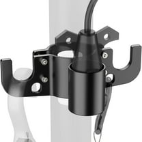 SNGMN Trailer Towue Mount Chain Organizer With 7 Pin Socket Bracket RV Towing Accessory Keeps Chains Plugs Elevated Protected From Ground Elements