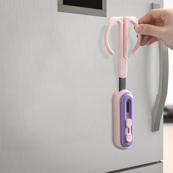 SNGMN Two-in-One Scissors Box Opener, Multifunctional with Magnetic Suction for Home, Office, and Students