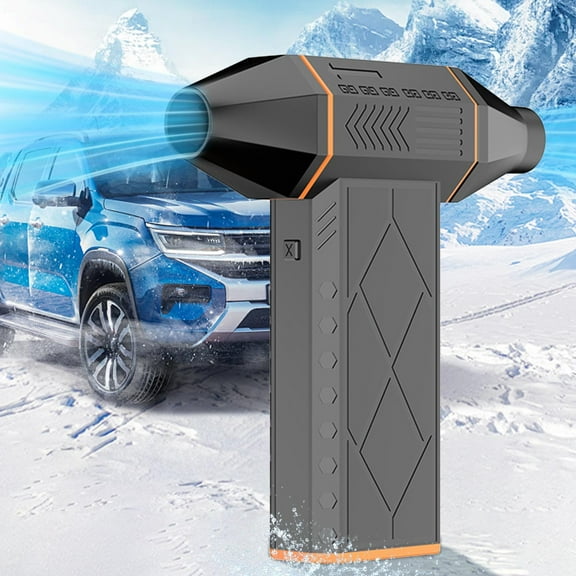 SNGMN Violent Turbofan Portable Blower, 130000 RPM Brushless Motor, Multi Functional Car Vacuum Cleaner Wireless Violent Fan for Cleaning Snow Removal Camping