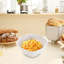 SNGMN Wheat Straw Bowls, 4-Pack 13.8cm Plastic Rice Bowls, Dishwasher Safe, Durable & Eco-Friendly Tableware