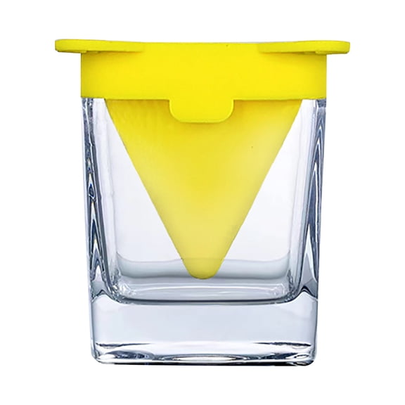 SNGMN Whiskey Glass Set, Double Old-Fashioned Glass with Ice Form, Perfect for Chilling Spirits Without Dilution