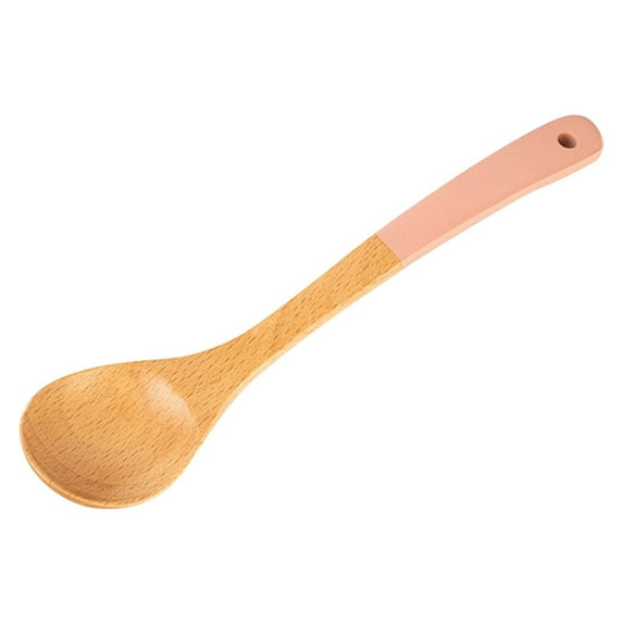 SNGMN Wooden Cooking Utensil Set, Personalized Engraved Spoon, Durable Beech Wood Kitchenware for Home Cooking & Serving