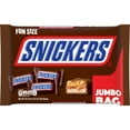 thumbnail image 1 of Snickers Chocolate Fun Size Candy Bars - Jumbo Bag - 18.71 oz, 1 of 5