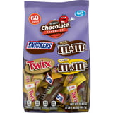 SNICKERS, M&M'S & TWIX Fun Size Chocolate Candy Variety Mix, 33.9-Ounce ...
