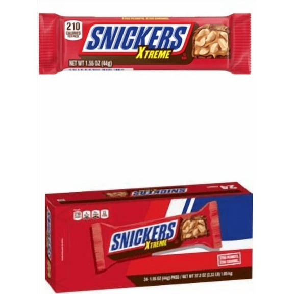 Snickers Xtreme Bar 24 - 1.55 oz Bars