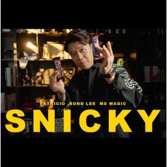 SNICKY - Visual Chocolate Gimmick Magic Close Up Magic Tricks Street Magic Props Illusions Visual Magia Professional Magician Funny Poker