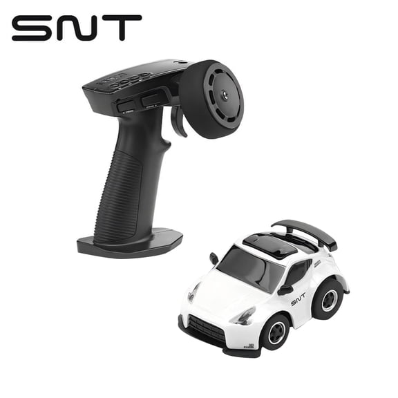 SNICLO 1:100 Scale FPV Flat Remote Control Car, 2.4G Full-Proportional 480P HD Recording Wireless RC Drift Car with Lighting System, HD Camera & 5.8G FPV Goggles for Adults - RTR