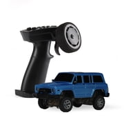 SNICLO 1/64 Scale Mini FPV RC Rock Crawler, 2.4G 4WD 8CH Full Proportional RC Climbing Car with Independent Suspension, HD Camera & FPV Glasses for Hobbyists - RTR