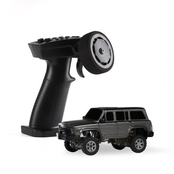 SNICLO 1/64 Scale Mini FPV RC Rock Crawler, 2.4G 4WD 8CH Full Proportional RC Climbing Car with Independent Suspension, HD Camera & FPV Glasses for Hobbyists - RTR