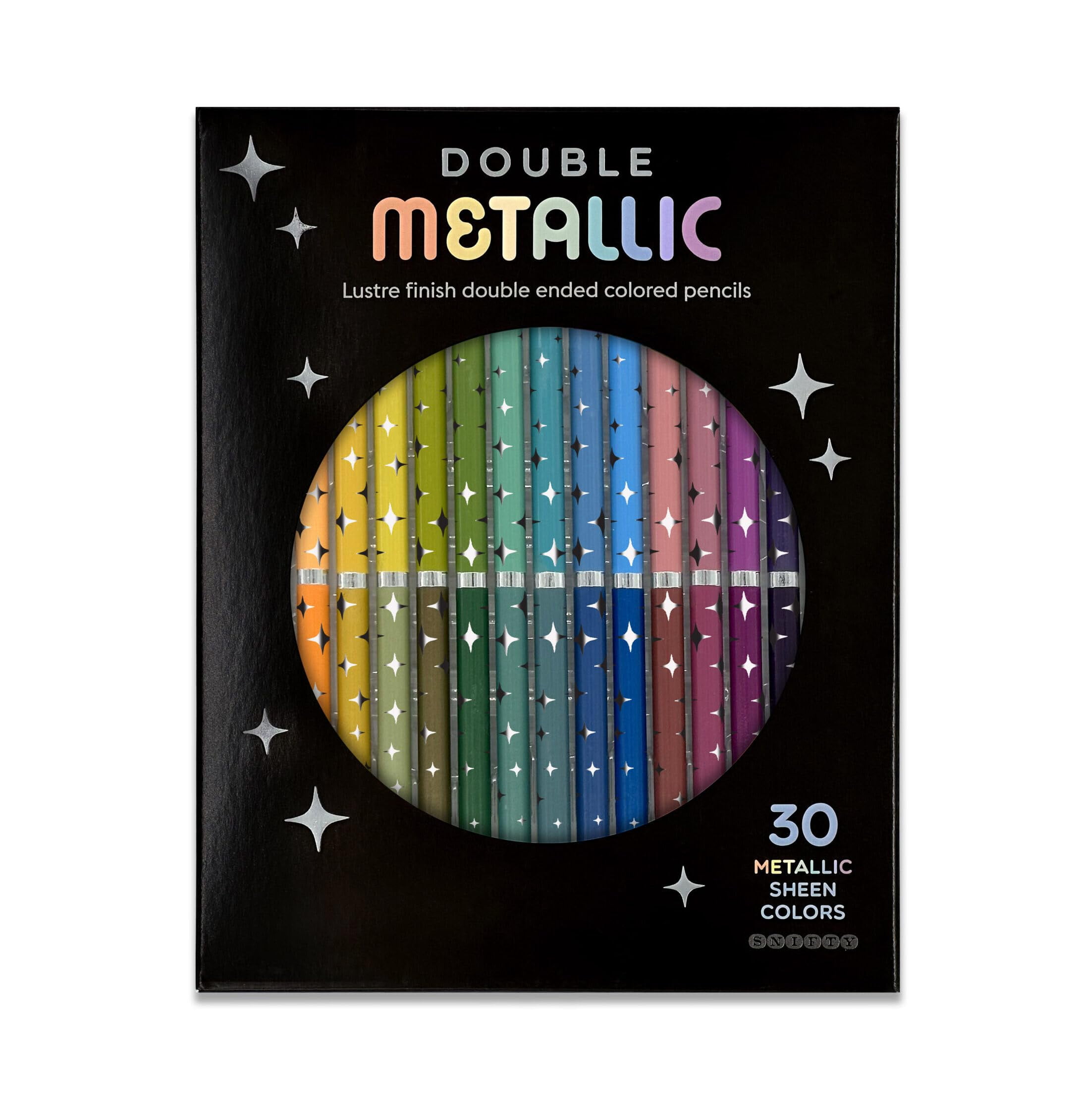 SNIFTY Double Metallic Dual Ended, Colored Pencils