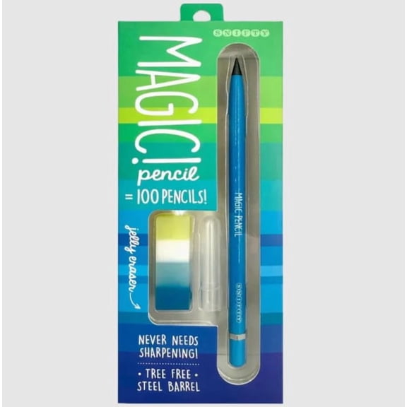 SNIFTY Magic Pencil and Eraser Set, Blue