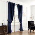 thumbnail image 1 of SNITIE 2 Panels Luxury Velvet Light Filtering Curtains, Thermal Insulated Grommet Drapes for Living Room, Super Soft Window Curtains for Home Decor, 1 of 8