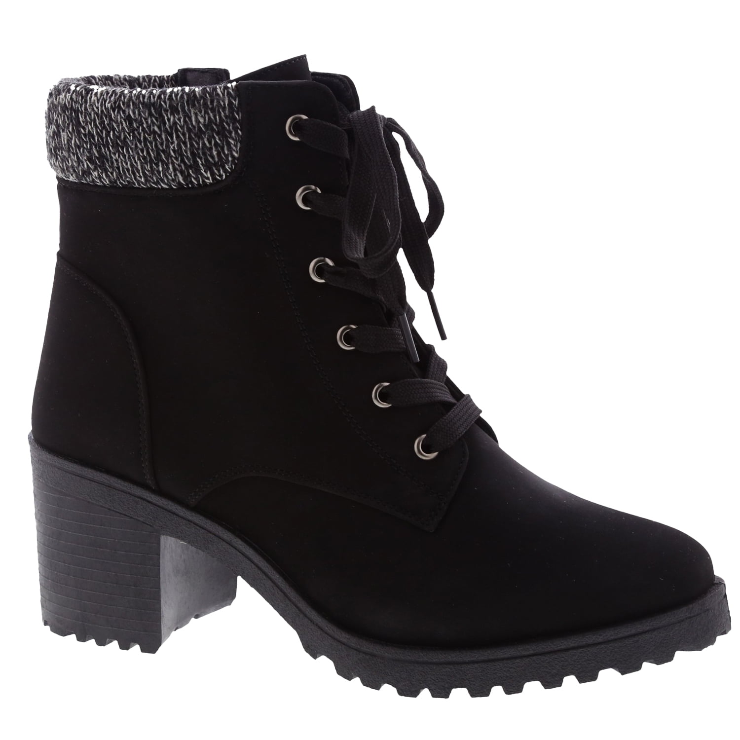 Smilice Women's Fashion Chunky Ankle Booties - Cute Block Heel Boots For Fall & Winter, Casual Or Dressy Outfits