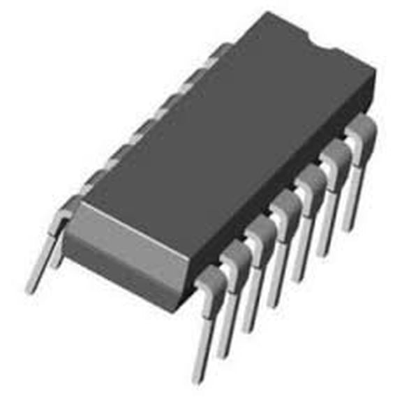 SNJ54S37J IC Quad 2-Input Positive-NAND Buffer 14 Pin DIP (1 piece) - SNJ54S37J