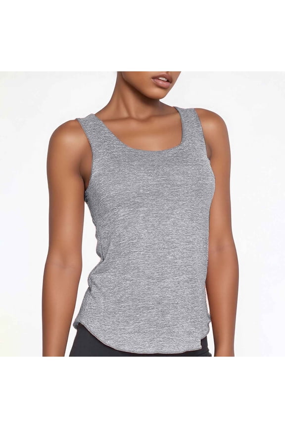 4Th of July Plus Size Camisole Tops for Women Women's Plus Black Tank Tops for Women Women Solid Sports Vest Running Fitness Quick Drying Sleeveless Loose Yoga Top