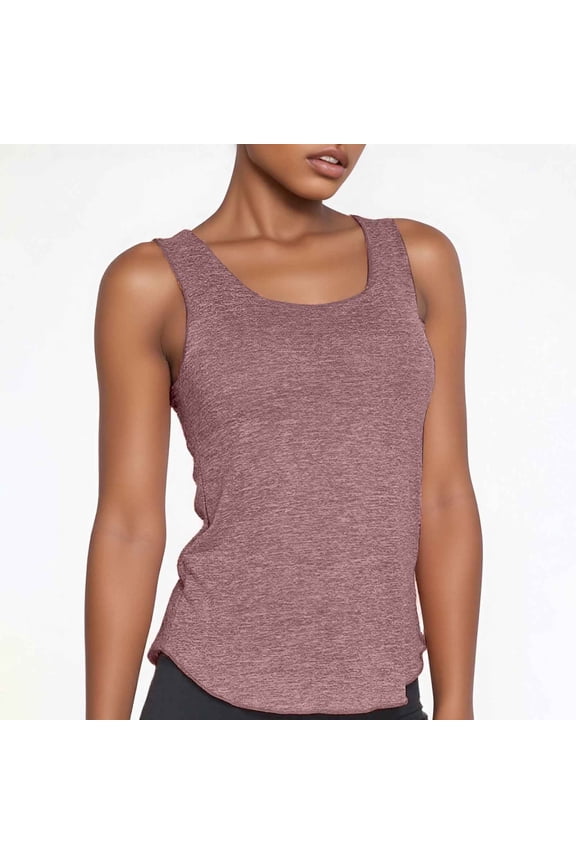 4Th of July Womens Summer Tank Tops Women's Plus Black Tank Tops for Women Women Solid Sports Vest Running Fitness Quick Drying Sleeveless Loose Yoga Top