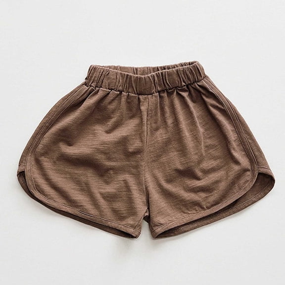 SNKSDGM Anniversary Girls Summer Casual Shorts Toddler Baby Comfortable Outfit Soft Breathable Hot Pants for Daily Wear