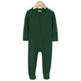thumbnail image 1 of SNKSDGM Baby Boy Rompers Baby Boys Girls Cotton Rompers Footed Pajamas Zipper Long Sleeve Sleeper Jumpsuit 12-18 Months, 1 of 3