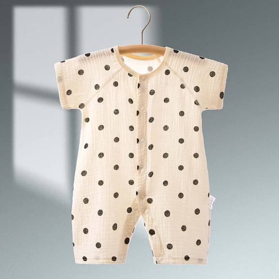 SNKSDGM Baby Boy's Clothing 0-3 Months 4/July Baby Girls and Boys Short Sleeve Born To Crawl off Roading Cute Bodysuit Baby Romper 12-24 Months