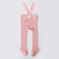 thumbnail image 1 of SNKSDGM Baby Girl Pants 18-24 Months Baby Girls Spring Summer Solid Long Pants Leggings Suspender Pants Clothes 1-2 Years, 1 of 6