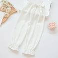 thumbnail image 1 of SNKSDGM Back-to-School Girls Summer Pants Toddler Soft Breathable Loose Fit Casual Wide Leg Baby for 12 Months To 6 Years, 1 of 3