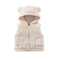 thumbnail image 1 of SNKSDGM Boys Shirts Size 5/6 Baby Boys Girls Winter Vest Zip up Cute Soft Jackets 4-5 Years, 1 of 3