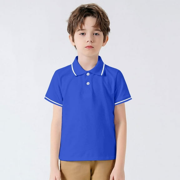 SNKSDGM Boys Shirts Size 5/6 Toddler Boys Girls Short Sleeve Casual Solid Gentleman Tops Holiday Shirts T Shirt 5-6 Years