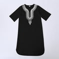 thumbnail image 1 of SNKSDGM Boys T Shirts Size 7-8 Kids African Classic Childrens Dashiki Casual Loose Shirt Gown Boys Girls 3-4 Years, 1 of 3