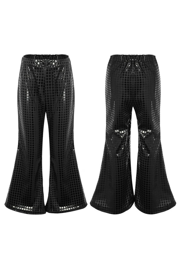 Cargo Pants for Girls Camo Toddler Girls Boys Casual Sequin Glitter Party Carnival Gown Short Sleeves Bottom Toursers Pants 6-7 Years