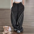 thumbnail image 1 of SNKSDGM Cargo Pants for Girls Cotton Cargo Pants for Girls Cargo Jogger Pants Casual Girl'sElastic Waist Cargo Pants with Pockets 11-12 Years, 1 of 7