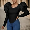 thumbnail image 1 of SNKSDGM Casual Easter Shirts for Women Going Out Tops for Women Long Sleeve Flowy Women's Stylish and Unique Slim fit Long Sleeve Sleeve Undershirt Short Top Tops for Women Trendy Winter Sexy, 1 of 4