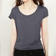 thumbnail image 1 of SNKSDGM Casual Easter Shirts for Women Womens Tops Casual Casual Graphic Tees Round Neck Short Sleeved Slim fit Versatile Base Shirt for Women's Casual T Shirt Tops for Women Trendy Sexy Long Sleeve, 1 of 3
