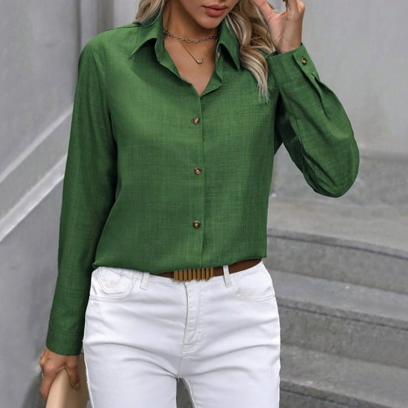 SNKSDGM Casual Easter Shirts Womens Shirts Loose fit Short Sleeve Women's Button down Shirts Long Sleeve Collared Classic Dress Shirts Casual Work Blouses Tops Going Out Tops for Women Lace Bodysuit