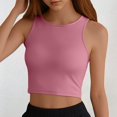 thumbnail image 1 of SNKSDGM Female Linen Tank Tops for Women Plus Size Womens Tank Tops with Built in Bra Workout Ladies Sleeveless T Shirt with T Neck Vest Xxl, 1 of 3