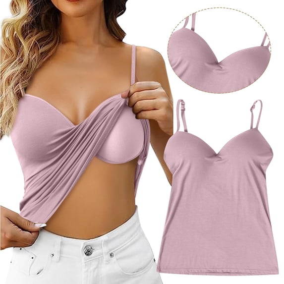 SNKSDGM Female Racerback Tank Tops for Women Workout Green Womens White Tank Top Undershirt Long Shelf Bra Camisoles Adjustable Spaghetti Strap Tank Tops Basic Layer Xl