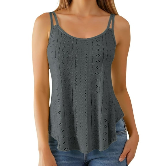 SNKSDGM Female Tank Top for Women with Built in Bra Plus Size Womens White Tank Tops for Layering Lace Women's Tank Top V Neck Lace Camisole Casual Cute Summer Top Loose fit Xl