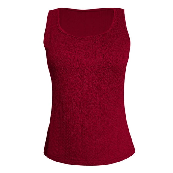 SNKSDGM Female Tank Top for Women Cropped Pack Womens White Tank Top Loose fit New Sexy Solid Color Jacquard Versatile Hot Girl Vest Top Xs